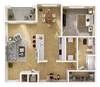 Vera A1D floor plan